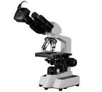 Bresser microscopio binoculare con camera MicroCam SF UHD, ingrandimento 40x-1000x, illuminazione LED, risoluzione 3840x2160, ideale per scuola e hobby