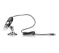Bresser Microscopio Digitale USB 50-1000x Zoom Fotocamera Full HD 8 LED Dimmer Misurazione Microscopio Manuale Software Windows Mac