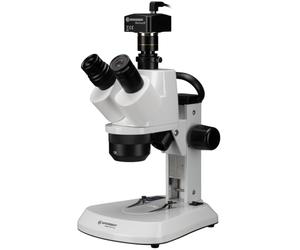 BRESSER Microscopio Stereo Trinoculare Analyth STR 10x-40x con telecamere? MicroCam SP 3.1