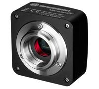 Bresser MikroCam SF UHD Fotocamera per Microscopio 3840x2160 Pixel Sensore 1/2,5'' C-Mount Stacking di Fuoco Funzione di Misurazione con Adattatori & Software