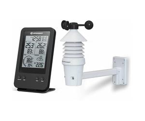 Bresser Misuratore di vento 3 in 1 con misuratore di temperatura e umidità