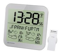 Bresser mytime meteotime orologio da parete lcd argento 4cast - Nouvo