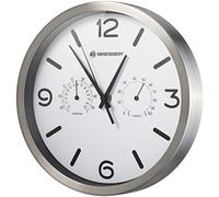 Bresser Orologio da Parete, Bianco, 250x250mm