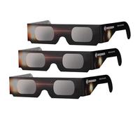 BRESSER Occhiali per eclissi solare (3 pezzi) - Design B