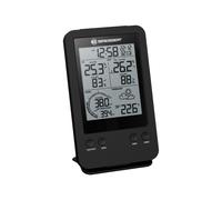 Bresser Optics 7002531 Nero Anemometro (velocità del vento) Igrometro da interno
