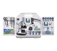 Bresser Optik 88-51000 Junior 300X - 1200X Microscopio per bambini Monoculare