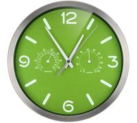 Bresser Orologio da Parete, Verde, 250x250mm