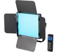 Bresser Pannello LED RGB 36W Dimmerabile 3200-5600K CRI95 con Telecomando per Foto e Video