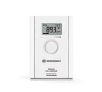 BRESSER Sensore di CO2 per il monitoraggio dell'aria ambiente, estensione stazione meteo, anidride carbonica, indicatore di ventilazione, portata 150 m