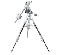 Bresser - Supporto Exos 2/EQ-5 per Messier | Portata 13 kg, movimenti micrometrici su due assi, cuscinetti, cannocchiale polare, slitte GP, altezza 69 a 109,5 cm