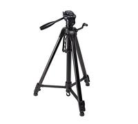 Bresser TR 672AN Treppiede da Viaggio 170 cm con Testa Panoramica | Altezza da 62 a 170 cm, portata 5 kg, piastra rapida, livella, chiuso 63 cm, peso 1,38 kg, borsa inclusa