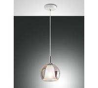 Bretagna sospensione cucina fumee E27 vetro borosilicato