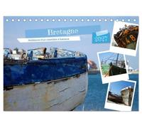 Bretagne Ambiance d'un cimetière à bateaux (Calendrier de bureau 2027 DIN A5 vertical), CALVENDO calendrier mensuel: Découvrez la beauté captivante de nos photos d'épaves de bateaux.