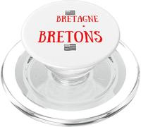 Bretagne Appartient Aux Bretons Drapeau Breton Gwenn ha Du PopSockets PopGrip per MagSafe