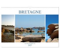 BRETAGNE La Côte de granit rose (Calendrier mural 2027 DIN A3 vertical), CALVENDO calendrier mensuel: Paysages de la Côte de granit rose