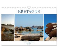 BRETAGNE La Côte de granit rose (Calendrier mural 2027 DIN A4 vertical), CALVENDO calendrier mensuel: Paysages de la Côte de granit rose