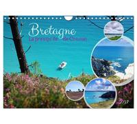 Bretagne La presqu'île de Crozon (Calendrier mural 2027 DIN A4 vertical), CALVENDO calendrier mensuel: La beauté préservée de la presqu'île de Crozon lors d'une escapade inoubliable.