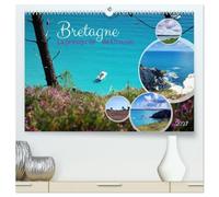 Bretagne La presqu'île de Crozon (Calendrier mural haut de gamme 2027 DIN A2 vertical), CALVENDO calendrier mensuel: La beauté préservée de la presqu'île de Crozon lors d'une escapade inoubliable.