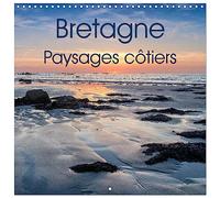 Bretagne Paysages côtiers (Calendrier mural carré 2026 30 x 60 cm (ouvert)) Calendrier double avec une page pour vos prises de notes