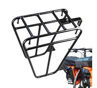 Bretelle anteriori per bicicletta - Anteriore Rack per bicicletta | Rack anteriori stabili | Ciclismo Cargo Rack possono essere Pallier - Borsa/cesto/ /sacco a pelo | Portabici portabiciclette