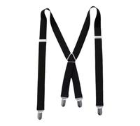 Bretelle da lavoro resistenti - Bretelle elastiche regolabili con X-Back pe | Lunghezza totale di 43,3 pollici con larghezza di 0,98 pollici, robuste clip in metallo, design confortevole sotto la magliet