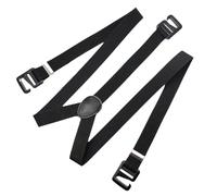 Bretelle da uomo | Bretelle a clip da uomo - Cintura elastica Y-Back Accessori alla moda sotto i vestiti per sci escursionismo, Nero, Refer to description