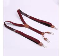 Bretelle da uomo Cinghie elastiche Uomo Donna Ganci a forma di Y Pantaloni