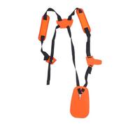 Bretelle Doppie Regolabili per Decespugliatore, Arancia, Nylon ABS | Spallacci Robusti Sgancio Rapido, Clip di Sicurezza, per Adulti Fino a 150kg in Lavori di Giardinaggio