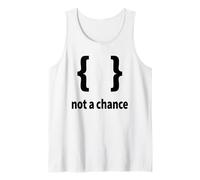 Bretelle Non Una possibilità - Divertente Python Coding Syntax Design Canotta