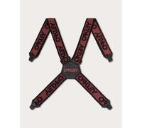 Oakley - Bretelle elasticizzate da uomo - Factory Suspenders Rosewood - rosso