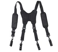 Bretelle per cintura degli attrezzi Bretelle da lavoro resistenti con clip Comode cinghie imbottite regolabili a forma di H per falegname Elettricista|Cintura per attrezzi