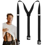 Bretelle per Jeans - Portatile Elastici Indossare Indumento, Sturdy, Accessorio a Y Regolabile Abbigliamento Arrampicata Esterno | Multipurpose Outdoor Indoor Utility Sleek
