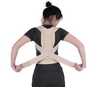 Bretelle per la Schiena Correttore di Postura Cintura di Sostegno della Colonna Vertebrale Donne Uomini Spalla Schiena Lombare Corsetto Cintura di Correzione della Postura Ortopedica (Size : Large)