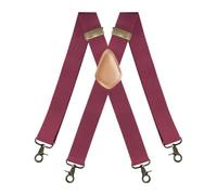 Bretelle per uomo e anziani | Bretelle elastiche per sottoveste,Jeans regolabili Bretelle per cantiere matrimonio escursione, rosso vivo, Siehe Beschreibung