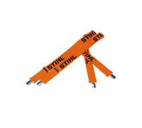 Stihl - Bretelle originali per pantaloni con clip in metallo, 110 cm, colore: arancione