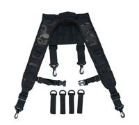Bretelle tattiche della polizia per le forze dell'ordine dell'imbracatura della cintura con cinghia regolabile e 4 passanti per cintura degli attrezzi