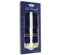 Bretelle Uomo LA DUCALE Regolabili con Clip Made in Italy da GELSTORE