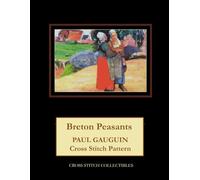 Breton Peasants: Paul Gauguin Cross Stitch Pattern