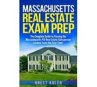 Brett Adler Massachusetts Real Estate Exam Prep (Tascabile)