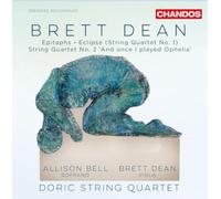 Brett Dean Brett Dean: Epitaphs/Eclipse (String Quartet No. 1)/... (CD) Album
