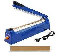 BREUAILY Sigillatore a caldo 300 mm Impulse Heat Bag Sealer 220 V sacchetti di plastica sigillatura portatile per PE/PP/PVC/Mylar/Kraft carta/sacchetti di plastica