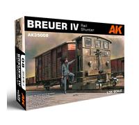Breuer Iv Rail Shunter 1:35 Plastic Model Kit AK INTERACTIVE