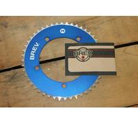 Brev. M Masi Fixie Fisso Gear Pignone Catena 44t Blu 130 BCD 1/8