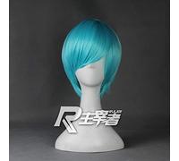Breve blu capelli lisci capelli sintetici la spada danza Touken Ranbu Ichigo Hitofuri parrucca cosplay completa parrucche costume anime Peruca KUZZ7855