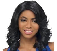 Breve Bob Parrucche Per Le Donne Nero Riccio Ondulato Naturale Guardando Capelli Sintetici Parrucca Per Quotidiano Partito Cosplay Uso