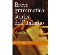 Breve grammatica storica dell'italiano
