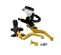 Breve Leva Freno Leve Serbatoio Cilindro Principale Della Frizione Freno Anteriore 7/8 22 Mm In Lega Alluminio Freno A Mano Motocicletta Leva Freno Moto(G)