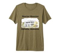 Breve Mansion Dimora storica Eufaula Alabama Maglietta Premium