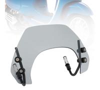Breve Plastica ABS Parabrezza Cupolino per Vespa Sprint 150 2016-2023 Gray T9