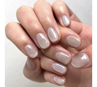 Breve Rotondo Premere Su Unghie Coperture Piene Unghie Finte Comodo Usura ManicureNails Accessorio Per Look Elegante 24Pcs Manicure Accessori Del Chiodo